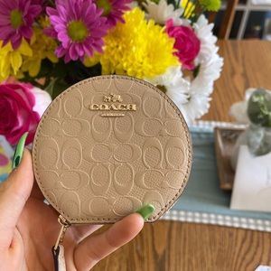 NWT Coach coin purse